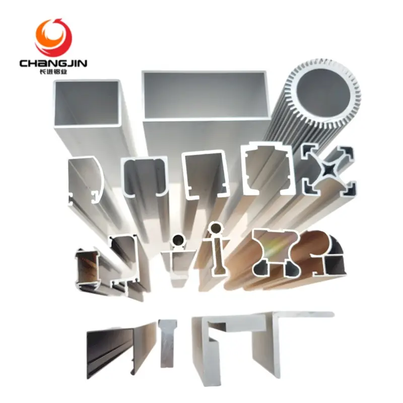 Manufacturer Machining Extrude Custom Extrusion Aluminum Profile