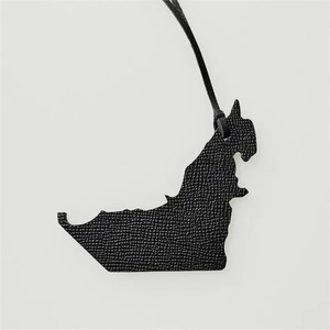 Offre Spéciale mignon dessin animé PU sac en cuir accessoires <span class=keywords><strong>arabie</strong></span> <span class=keywords><strong>saoudite</strong></span> <span class=keywords><strong>carte</strong></span> en forme de EAU breloque sac pendentif porte-clés cadeaux d'anniversaire - Product Image 3