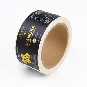 <span class=keywords><strong>Etichette</strong></span> <span class=keywords><strong>Adesive</strong></span> <span class=keywords><strong>Trasparenti</strong></span> con Stampa Logo Personalizzata, <span class=keywords><strong>Etichette</strong></span> in Lamina d'Oro per Barattoli di Miele, Adesivi Impermeabili per Imballaggio - Product Image 4