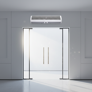 <span class=keywords><strong>Rideau</strong></span> d'air commercial 220V, barrière anti-insectes et anti-poussière pour les magasins de détail et les restaurants - Product Image 1