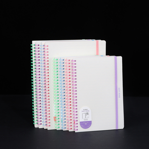 Nhà sản xuất chuyên nghiệp máy tính xách tay Vòng mềm chất kết dính nhiều màu B5 xoắn ốc máy tính xách tay - Product Image 2