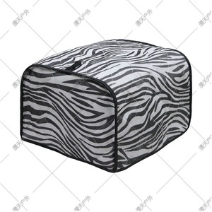 Funda protectora para tostadora, funda protectora de tela Oxford con rayas de cebra para tostadora doméstica, funda para electrodomésticos de cocina - Product Image 3