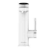 Robinet chauffe-eau instantané électrique Briwellna 3,2 kW 220 V en plastique avec bec de 120 degrés et valve en céramique pour le chauffage de la salle de bain