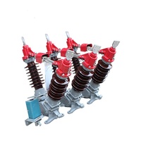 Interruptor Desconectador de Alta Tensión para Exteriores Dika GW5-40.5, 50Hz, 40.5kV, Monofásico, con Aislamiento de Silicona, Industrial