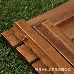 Solid <b>wood</b> side <b>table</b>, folding <b>table</b>, outdoor <b>table</b>, camping <b>table</b>, outdoor leisure picnic <b>table</b>, manufacturer wholesale, - Product Image 4