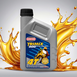 Mélange d'huile de moto synthétique de qualité supérieure Trimix 800 4T SAE 10W50 API SJ Huile moteur multigrade - Product Image 1