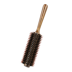 Brosse à cheveux en <span class=keywords><strong>rouleau</strong></span> avec logo personnalisé, manche en bois de sanglier, peigne afro, brosses à cheveux écologiques pour femmes - Product Image 6