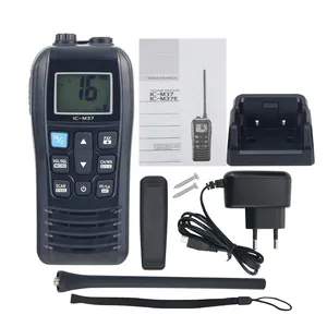 IC-M37 6W 5KM Radio VHF portable marine et équipement de diffusion <span class=keywords><strong>TV</strong></span> Radio VHF pour bateau - Product Image 5
