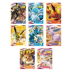 YZ การ์ดโปเกมอนขนาดใหญ่ที่มีต้นกำเนิดจากประเทศจีนแบบง่าย3.0การ์ตูน Pikachu pokemoned eif Baby Booster BOX eif - Product Image 6