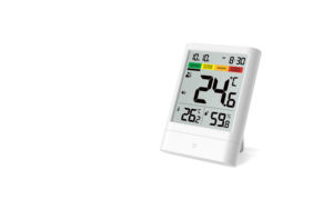 Binnen Digitaal Weerstation Met Grote Lcd-Display Temperatuur Vochtigheid <span class=keywords><strong>Meter</strong></span> <span class=keywords><strong>Meter</strong></span> En Slimme Somatosensorische Alarm - Product Image 3