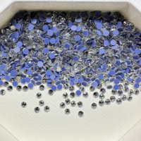 OPL Premium Crystal Hotfix Nail Strass En Vrac En Gros Verre Fer-Sur Strass En Vrac Pour Les Applications De Transfert De Chaleur