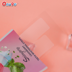 Onuge Revolution Products Capacités de production complètes 100% bandes de blanchiment des dents à saveur de framboise sans résidus OEM - Product Image 6