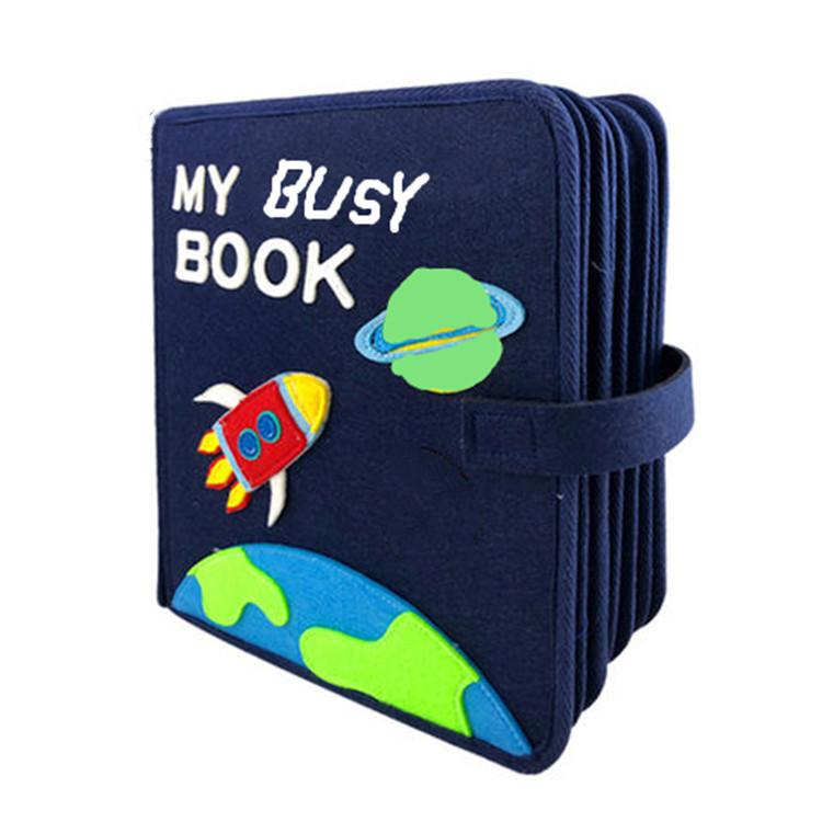 Высокое качество, новый дизайн, Игрушки для раннего развития малышей, доска Монтессори, сенсорные Развивающие игрушки для малышей, войлочная плотная доска