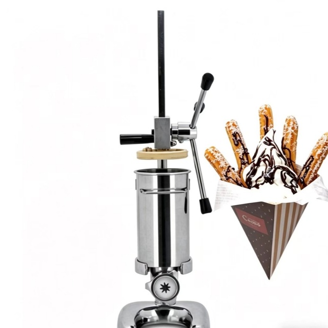 Commercial Spanish Churro Machine with 2L Capacity - Easy-to-Operate Churro Extruder for Home & Commercial Use