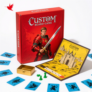 Cá nhân hoá tùy chỉnh gia đình trẻ em Đảng có thể gập lại các tông thẻ trò chơi hội đồng quản trị trò chơi - Product Image 1