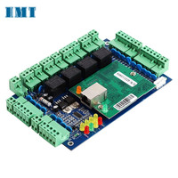 Sistema de Control de Acceso con Precio de Mayorista, Seguridad Inteligente, Software Gratuito, 4 Puertas, Panel de Red TCP/IP, Wiegand para Cerradura Inteligente