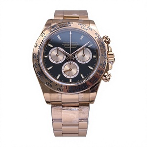 Reloj de Alta Calidad, Resistente al Agua, 40 mm, Fábrica ARF, Acero 904L, Movimiento 4131, Cronógrafo, Oro Rosa, Panda Diver - Product Image 1