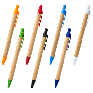 Logo Custom Pen With Customized Logo Cheap Promotional Pen Promotional Logo Custom Recycled Paper Ball Pen Eco-friendly Ballpoint Pen With Cheap Price