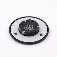 NSLikey Pièce de rechange pour PS1 : Moteur, lentille laser, moyeu de broche et cache-lentille pour lecteur DVD