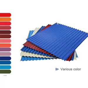 Tiles Metal Roofing Dx51d Color-coated Galvanized Rib Roofing Sheet Supplier