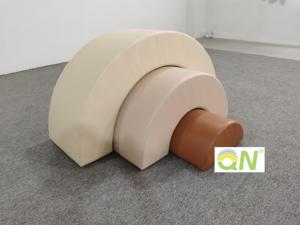 Ensemble de fosse à balles en mousse pour tout-petits, équipement de jeu doux pour tout-petits <span class=keywords><strong>marron</strong></span> commercial pour les locations de fêtes - Product Image 4