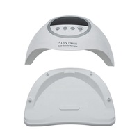 Lampe UV portable avec poignée de transport, 54W, 72 LED, lampe de séchage professionnelle pour la manucure en gel, pour salon et bricolage à domicile