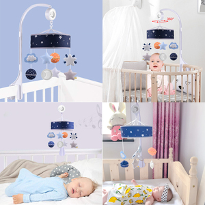 Sonajero colgante <span class=keywords><strong>para</strong></span> bebé, juguete <span class=keywords><strong>de</strong></span> decoración <span class=keywords><strong>de</strong></span> cama, cuna giratoria Musical con soporte <span class=keywords><strong>de</strong></span> brazo <span class=keywords><strong>de</strong></span> plástico móvil <span class=keywords><strong>para</strong></span> dormir <span class=keywords><strong>de</strong></span> recién nacido - Product Image 4