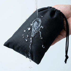 Custom Logo Waterproof <strong>Drawstring</strong> <strong>Backpack</strong> with Zipper Pocket, Bulk Promotional Polyester Sport Sack for Gym &amp; Team Travel - Product Image 4