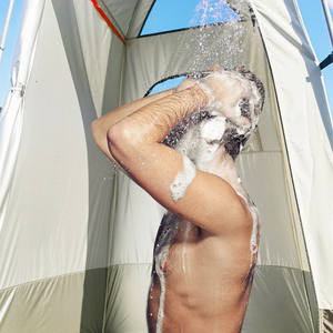 Tienda de ducha portátil al aire libre, vestuario, <span class=keywords><strong>Camping</strong></span>, playa, inodoro, Glamping <span class=keywords><strong>Vanlife</strong></span>, gran oferta - Product Image 4