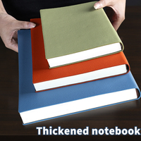 Carnet de notes en cuir souple A4/B5 épaissi, coffret cadeau, impression de logo, carnet de notes pour réunions d'affaires, pour la remise des diplômes et les entreprises
