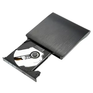 Reproductor portátil delgado con USB 3,0, DVD, RW, grabador de CD, quemador, lector para Linux, Windows, Mac OS