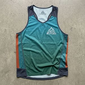Débardeur Vert Décontracté pour Homme, Broderie Machine, Sans Manches, Coton Lourd 100%, Idéal Fitness et Gym - Product Image 4