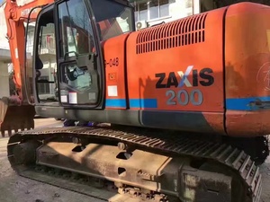 รถขุดตีนตะขาบฮิตาชิ ZX200 มือสอง ผลิตในญี่ปุ่น รถขุดฮิตาชิมือสอง พร้อมควิกคัปเปลอร์ ปั๊มไฮดรอลิกชิมาดซึ - Product Image 3