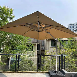 Sombrillas y bases de patio en voladizo de aluminio de alta calidad, sombrilla impermeable <span class=keywords><strong>para</strong></span> jardín, sombrilla <span class=keywords><strong>para</strong></span> playa, piscina, uso al aire libre - Product Image 2