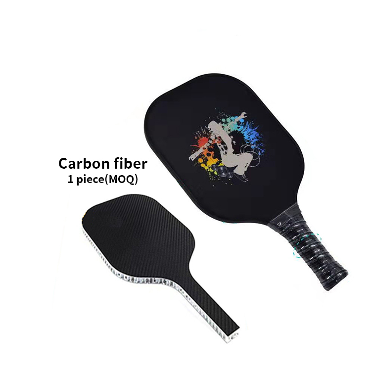 Высококачественное весло для пиклбола из углеродного волокна, индивидуальное весло для пиклбола