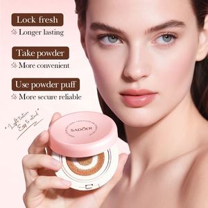 كريم أساس BB كوري طبيعي مقاوم للماء من SADOER، كونسيلر خفيف ومشرق بتركيبة الوسادة الهوائية - Product Image 5