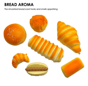 Mainan Remas busa PU lembut kualitas tinggi anti-stres roti buatan relaksasi anak-anak grosir bola stres - Product Image 2