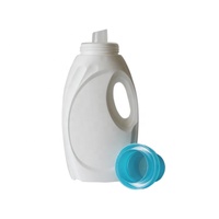 Taille personnalisée 1000ml HDPE plastique détergent à lessive bouteille de savon liquide tissu plastique bouteille de lotion douce