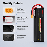 Paket Baterai Drone OEM High Density High Capacity Semi-solid State 8000mah 4S 15.2V Tegangan Tinggi untuk Pesawat UAS UAV VTOL Drone