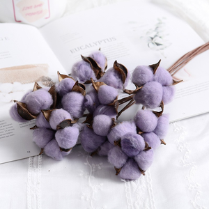 Fiori Secchi CAWELL per Decorazione Casa, Fiori Artificiali di Cotone Essiccato - Product Image 6