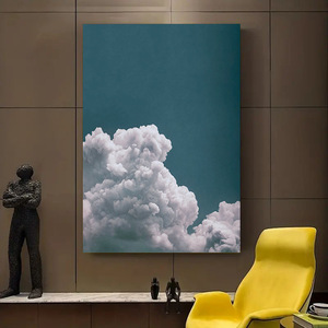 Hiện đại tối giản bức Tranh phong cảnh in vải trang trí treo cho nhà nhà hàng phòng khách trang trí - Product Image 3