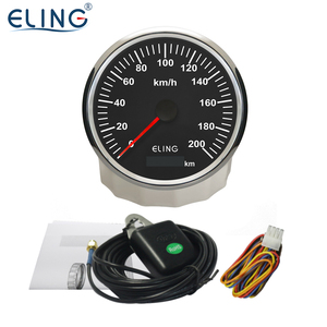 Eling 110mm GPS Đồng hồ tốc Độ Speedo Đo Đo Dặm dặm phổ quát cho xe tải tự động UTV biển Xe Máy Cảm biến tốc độ 12V 24V - Product Image 6