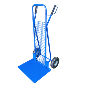 New Arrival xách tay Heavy Duty 150kg Tải Công nghiệp xe đẩy xe tải giỏ hàng hai bánh xe cao su kim loại nền tảng cho tay xe - Product Image 1