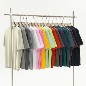 T-Shirt da Uomo <span class=keywords><strong>Pro</strong></span> Club Pesanti all'Ingrosso, Magliette Oversize in Cotone 220 200 180 Gsm, T-Shirt Streetwear Pesanti per Uomo - Product Image 1