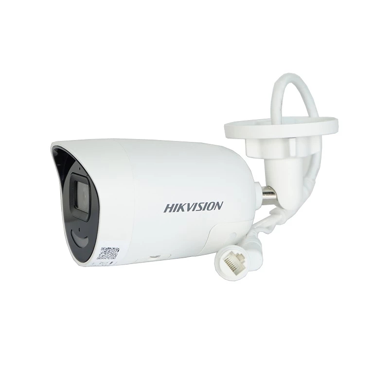 Hik DS-2CD2086G2-IU/SL 4K 8MP CCTV IP Camera AcuSense Strobe Light and Audible Warning Fixed Bullet Network Camera