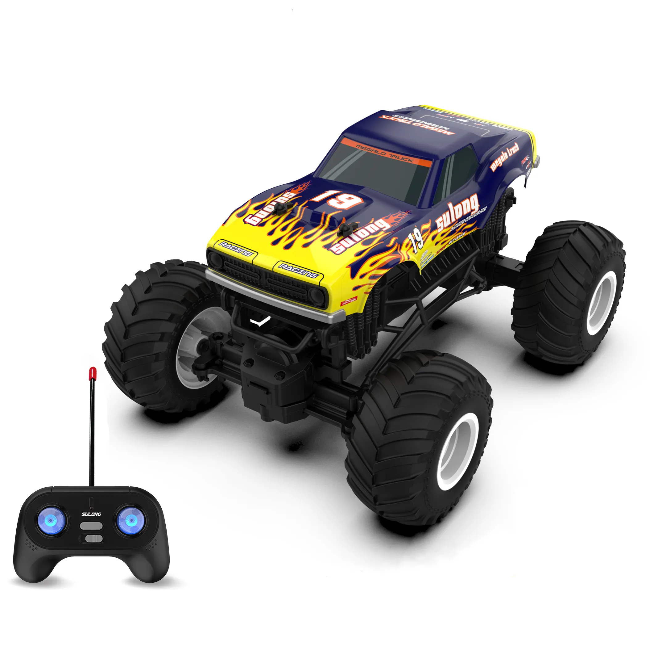 Hot Sell 1:14 Big 2WD RC Off-Road Climbing Truck Remote Control Car Toys