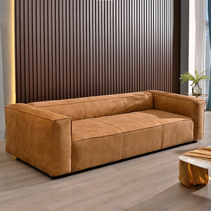 Sofá Seccional de tres asientos Modular de tela Italiana Moderna nórdica para apartamentos pequeños y salas de estar Nuevo diseño - Product Image 2
