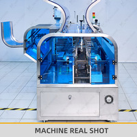 Machine automatique d'emballage de boîtes en carton de papier Machine d'emballage de boîtes en carton de sachet de biscuits sucrés aux amandes