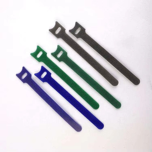 钩环粘胶尼龙带扎带束带扣Velcroes定制标志尼龙紧固件Velcroes - Product Image 3