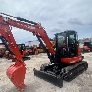 Oferta Especial: Miniexcavadora Kubota U55-5 de 5 Toneladas con Motor, Caja de Cambios y Bomba de Alta Calidad para Construcción y Agricultura, Entrega Rápida - Product Image 3